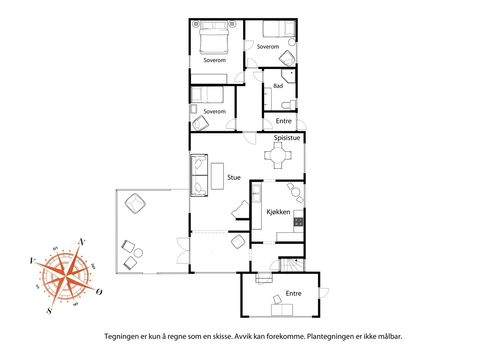 Plantegning Hovedetasje Galleribilde