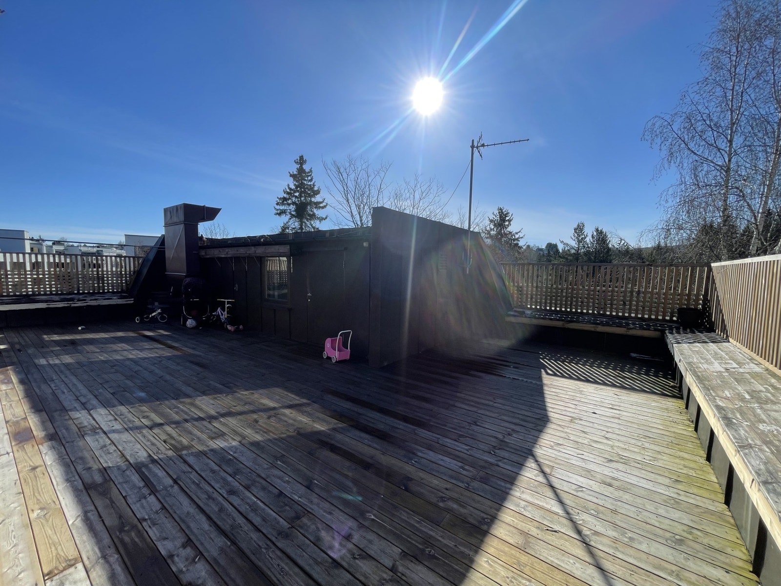 Felles takterrasse Galleribilde
