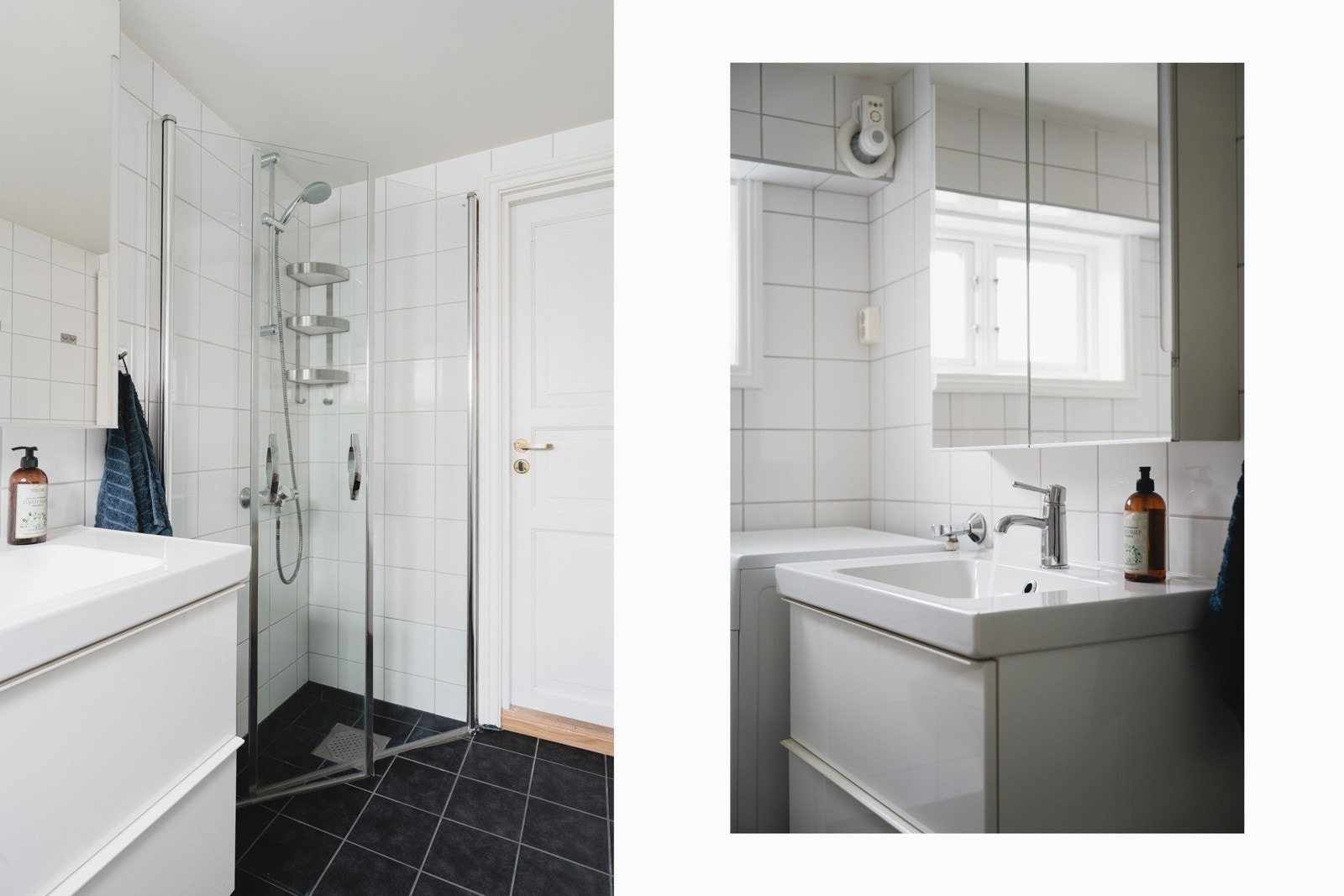 Her er det også plass til vaskemaskin og tørketrommel.