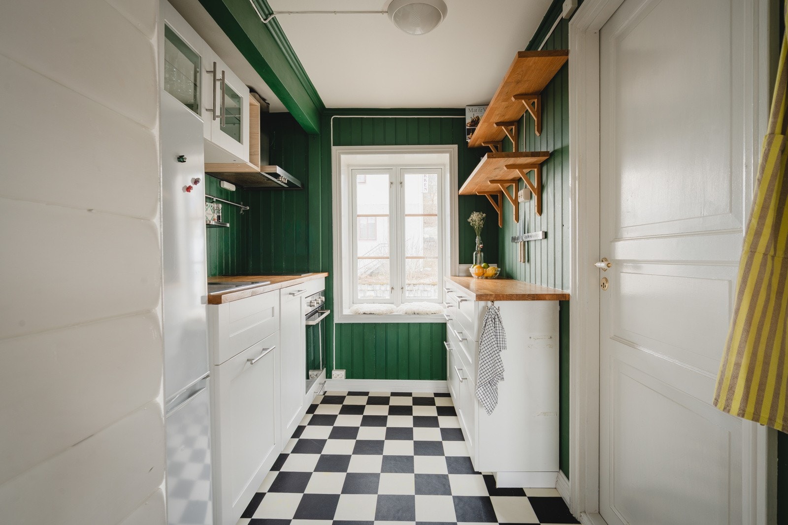 En 2-roms selveierleilighet midt i Tromsø sentrum.