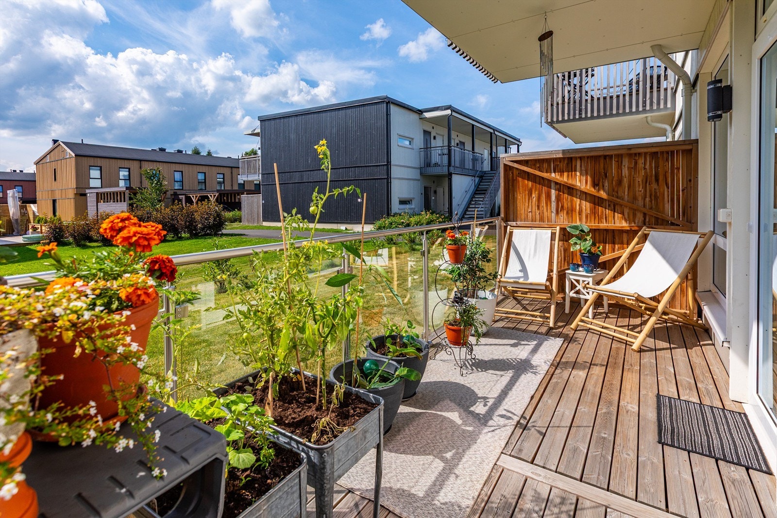 Terrasse på ca. 13 kvm Galleribilde
