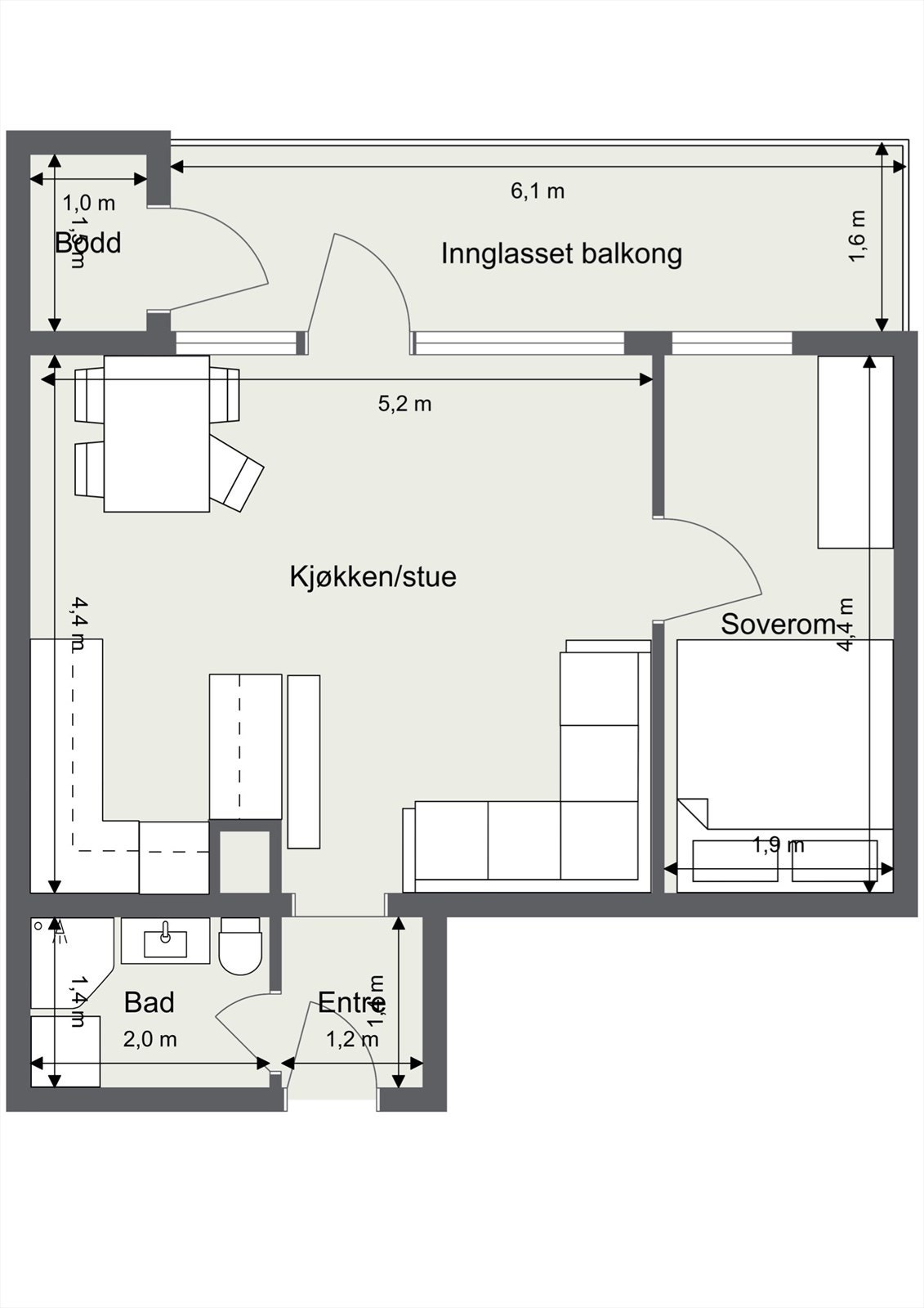 Plantegning. Galleribilde