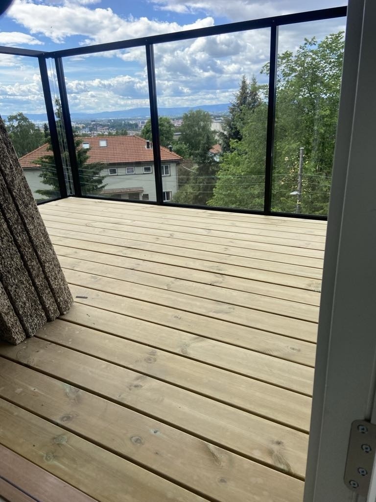 Utsikt fra veranda Galleribilde