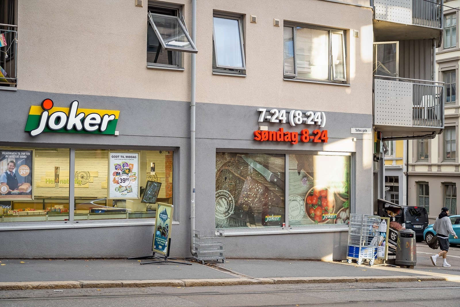 Søndagsåpen Joker butikk i tøffelavstand fra boligen Galleribilde
