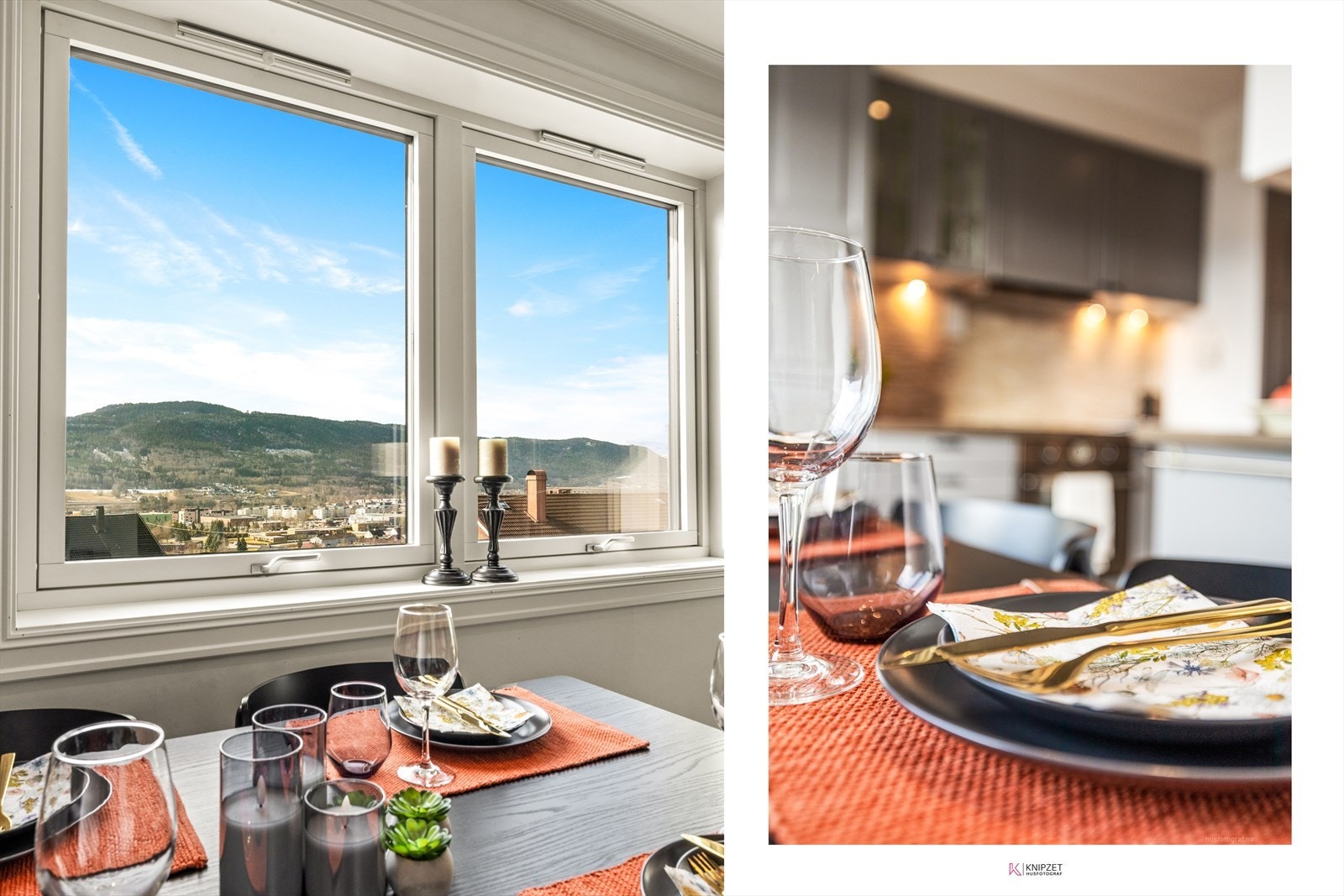 Fantastisk utsikt, perfekt for å nyte måltider med familie og venner i vakre omgivelser. Galleribilde