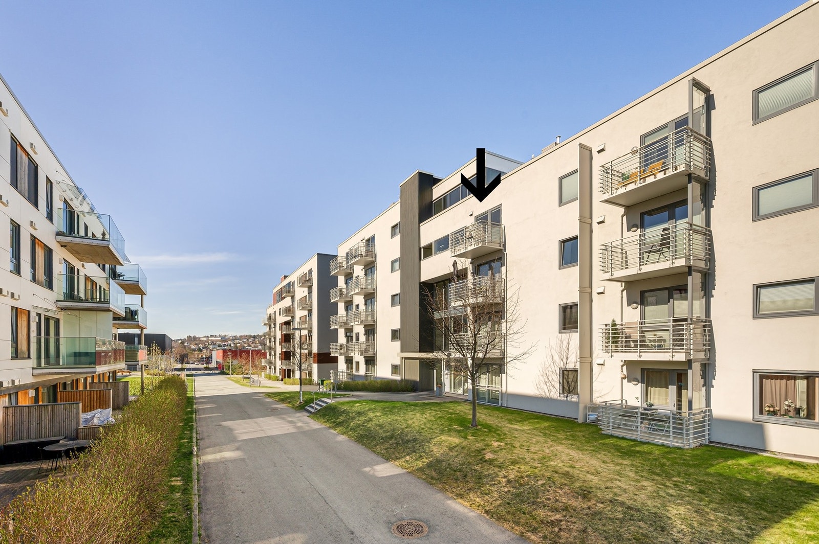 Det medfølger en egen sportsbod i felles oppvarmet P-kjeller. Galleribilde