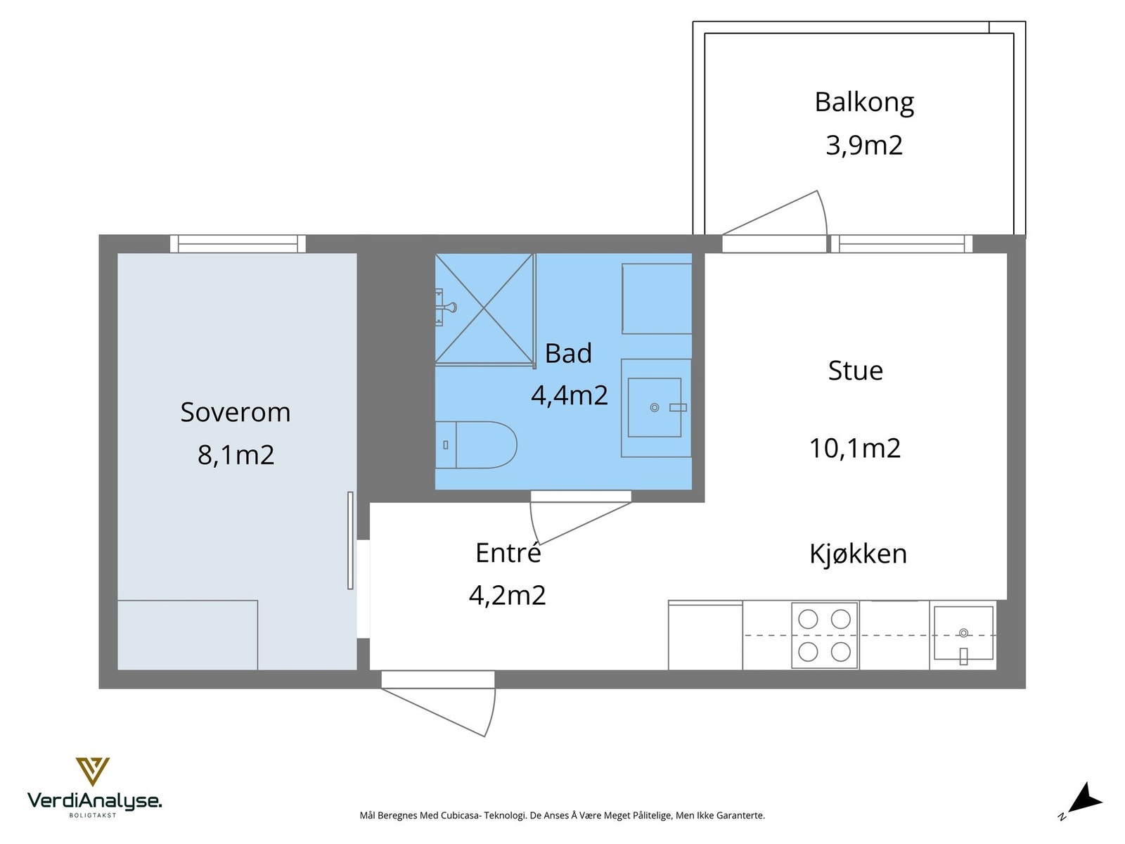 Planskisse. Galleribilde