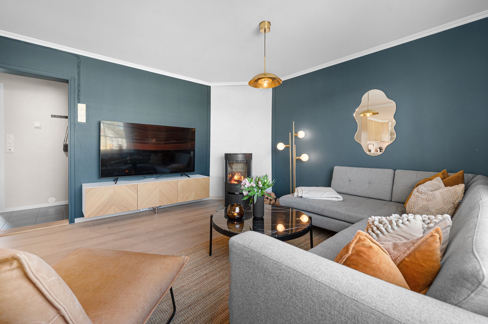 Innvendige overflater ble oppusset i 2020. Galleribilde