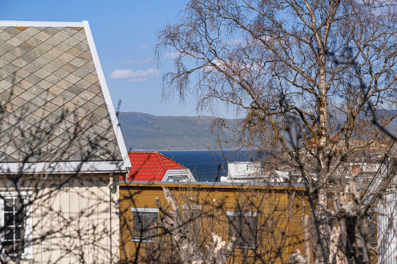 Utsiktsbilde fra balkongen. Galleribilde