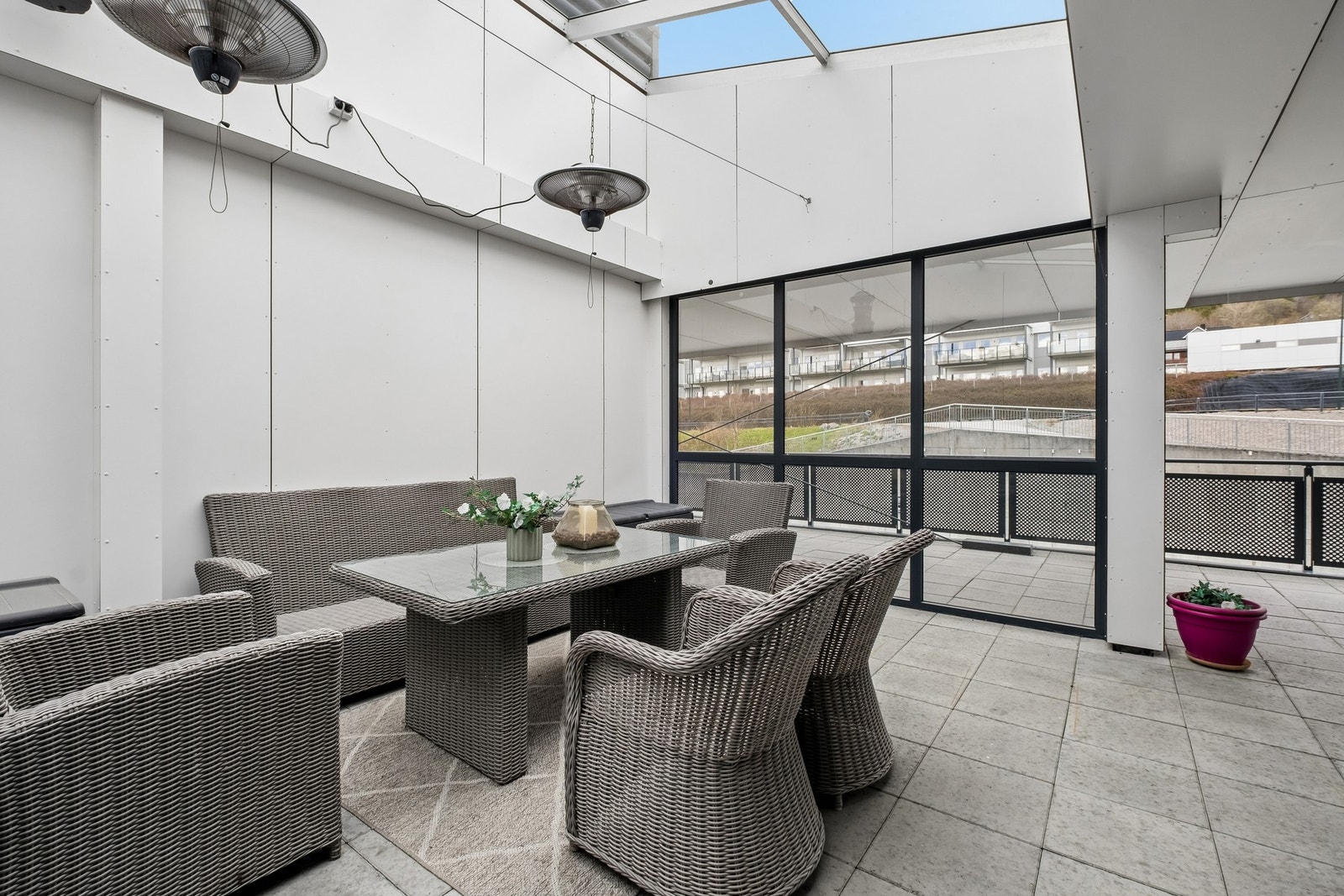 Fellesområdet er mye brukt av seksjonseierne. Galleribilde