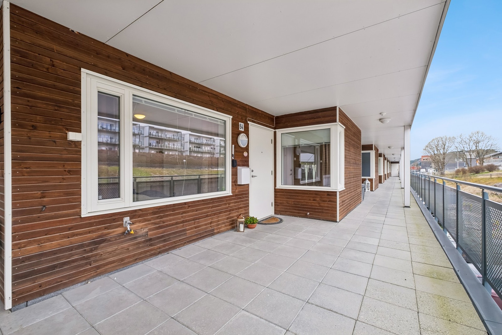 Koselig inngangsparti Galleribilde