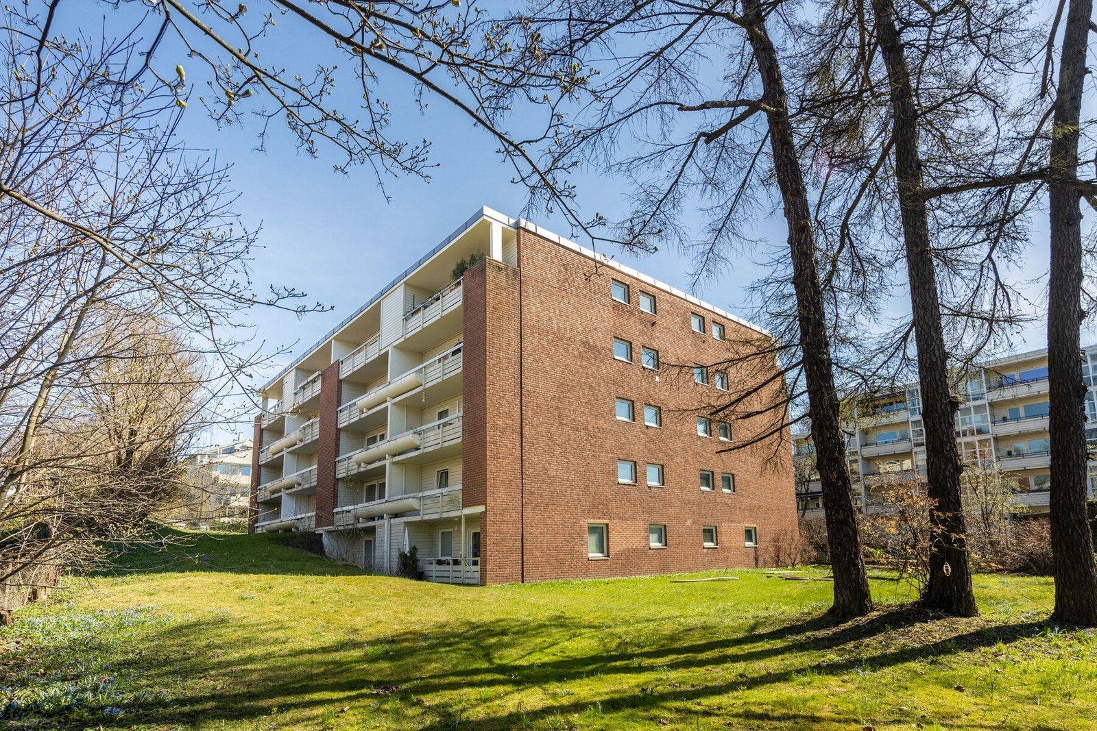 Felles uteområder er pent opparbeidet. Galleribilde
