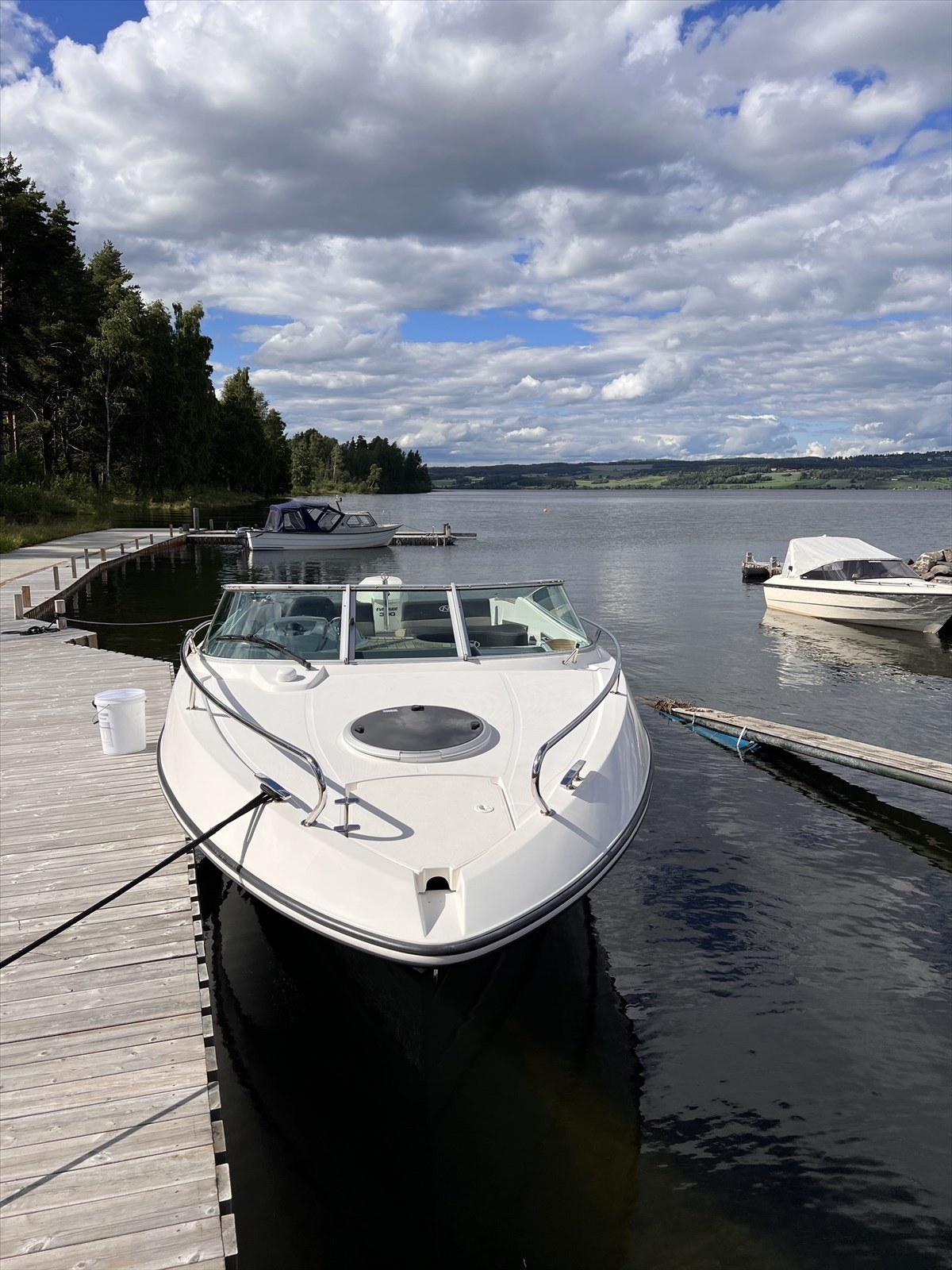 Selgers eget sommerbilde ved normal vannstand. Galleribilde