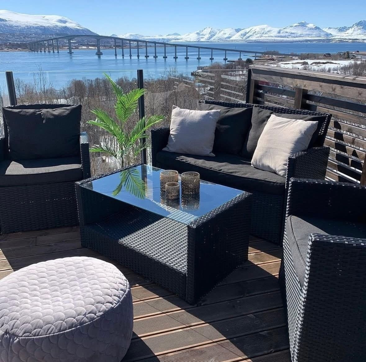 30 kvm veranda med panoramautsikt Galleribilde