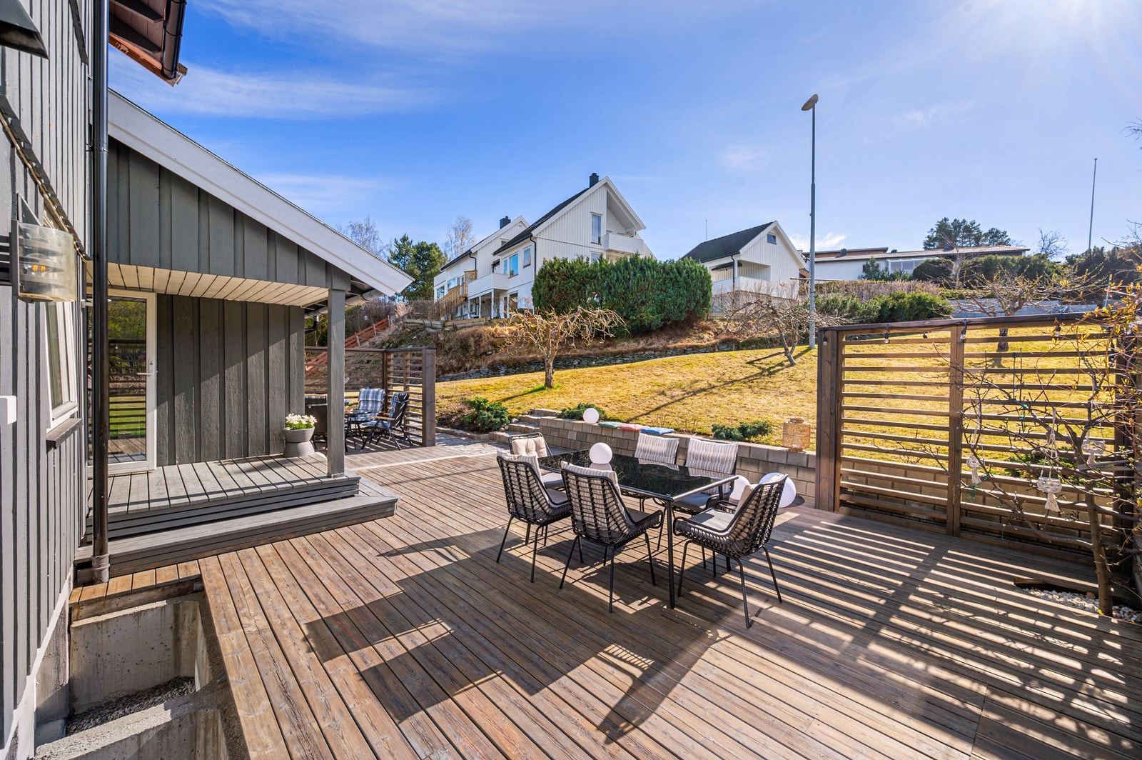 Her har man en herlig platting på hele 43m². Galleribilde