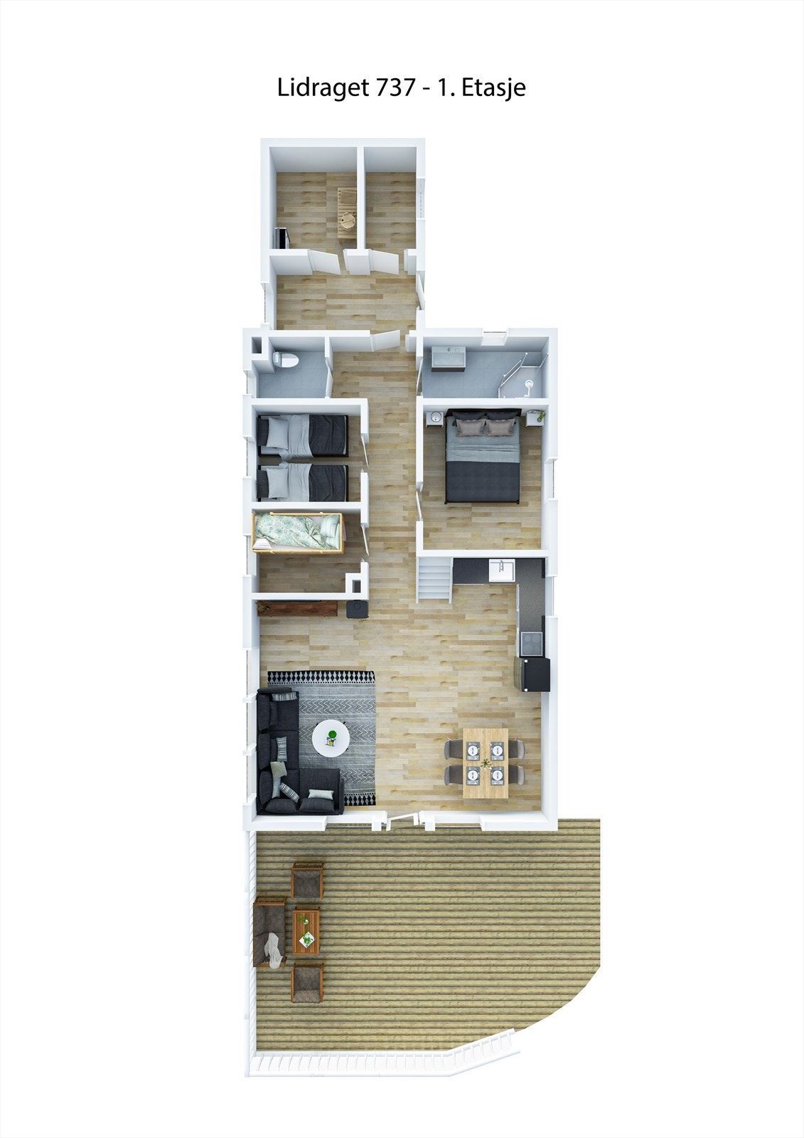 1. Etasje-3D Galleribilde