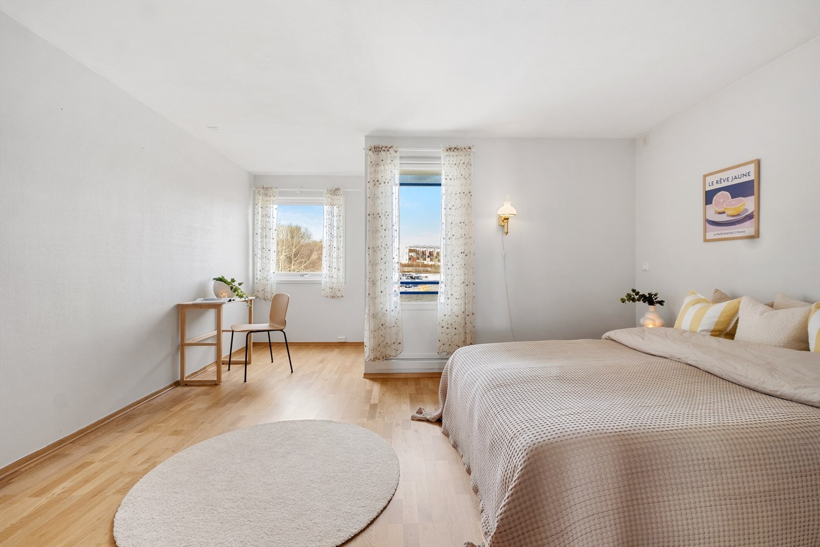 Hovedsoverommet er av svært god størrelse. Galleribilde