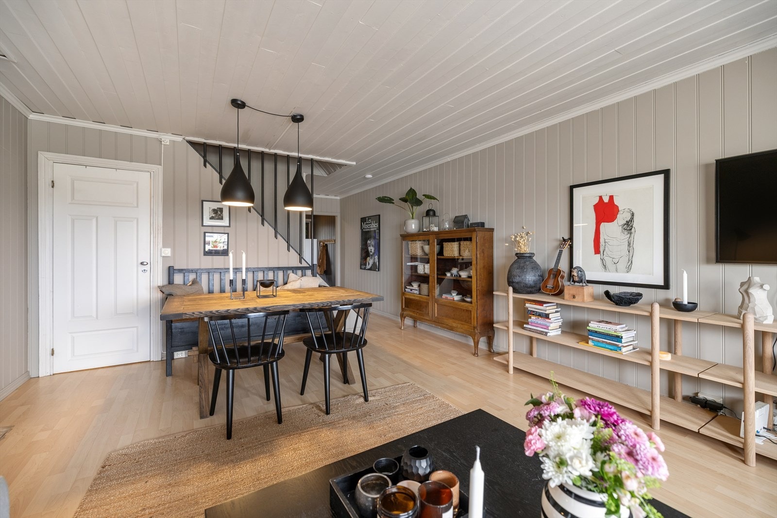 Lys og trivelig stue. Galleribilde