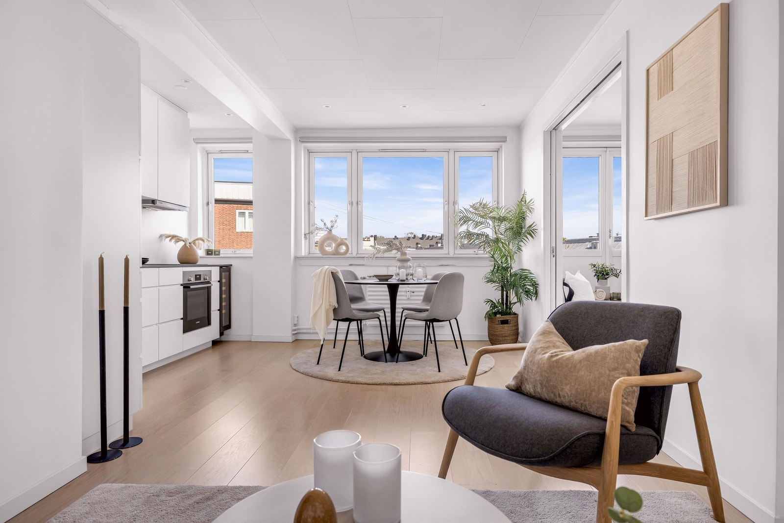 Her bor du høyt og komfortabelt i en av Oslos mest attraktive gater! Foto: Bjørnar Solberg. Galleribilde