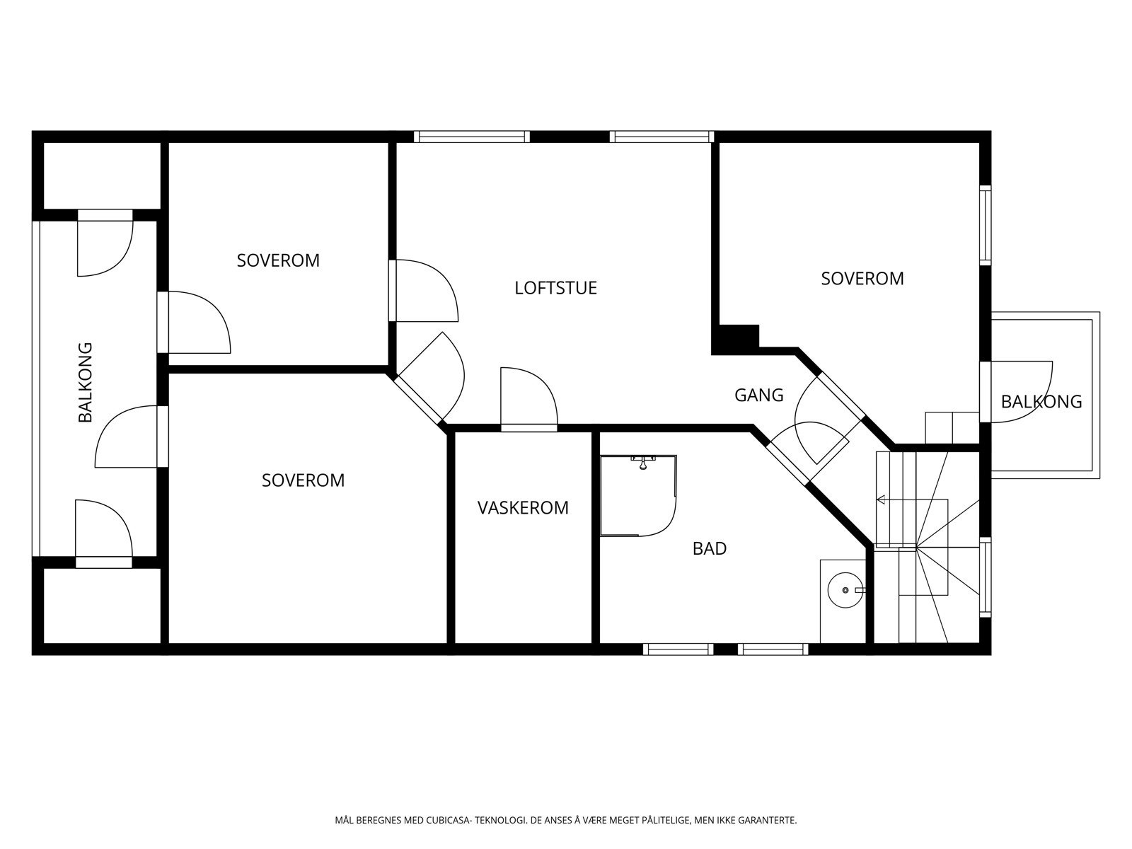 2. etasje i hovedbolig Galleribilde