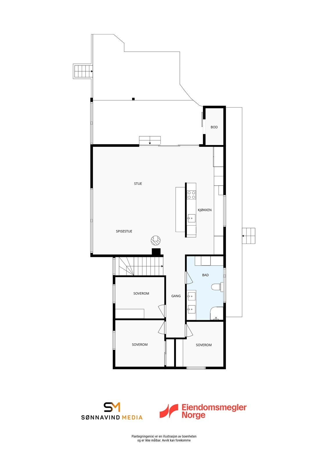 Plantegning 2. etasje. Galleribilde