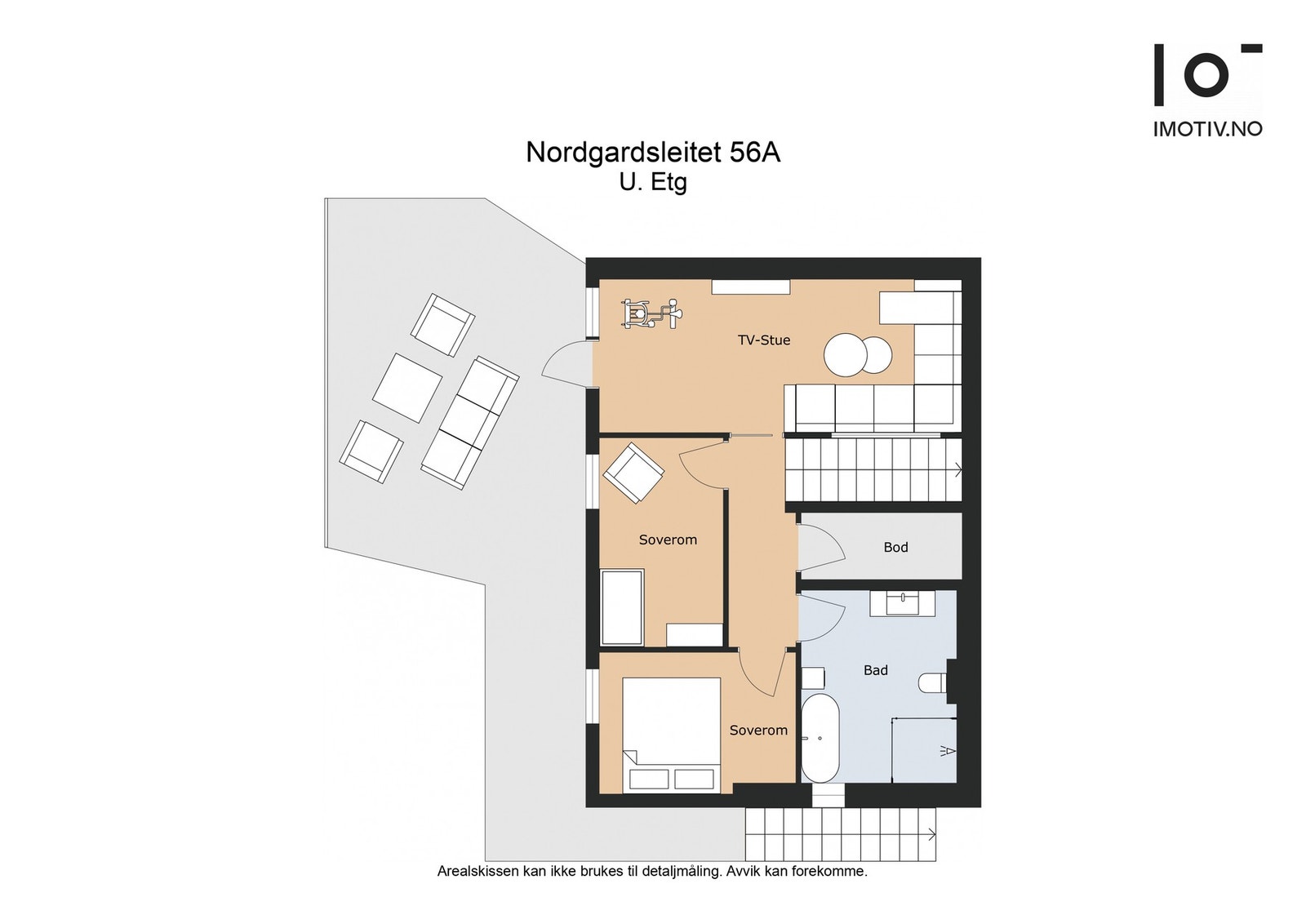 Plantegning underetasje Galleribilde
