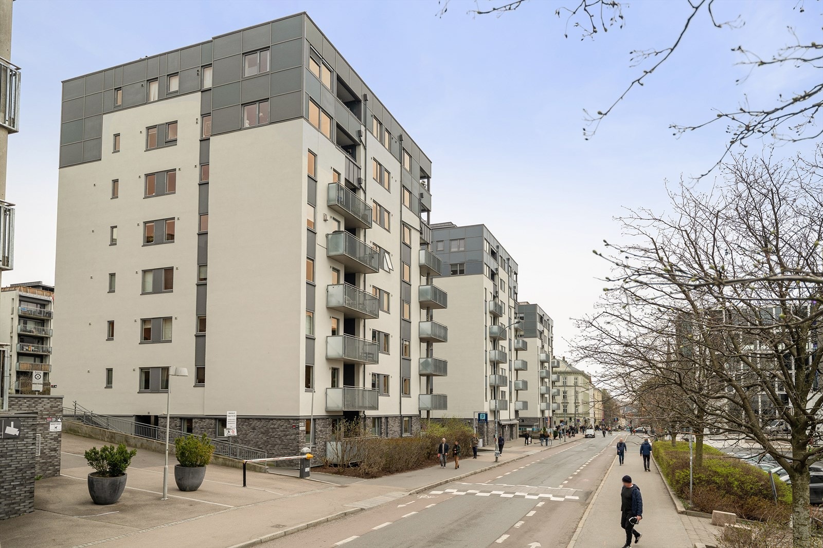 Her får du ikke bare en flott leilighet, men også et trivelig og etterspurt område. Galleribilde