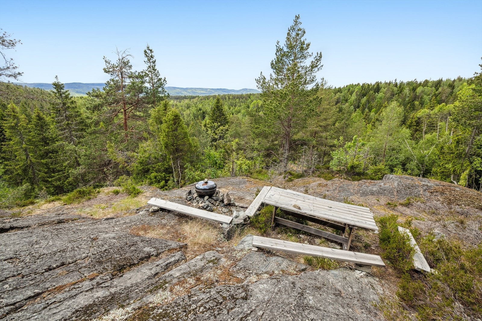 Her er det etablert en fin uteplass. Galleribilde