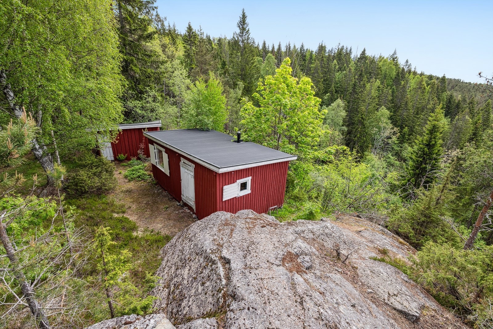 Herfra er det fin utsikt utover området. Galleribilde