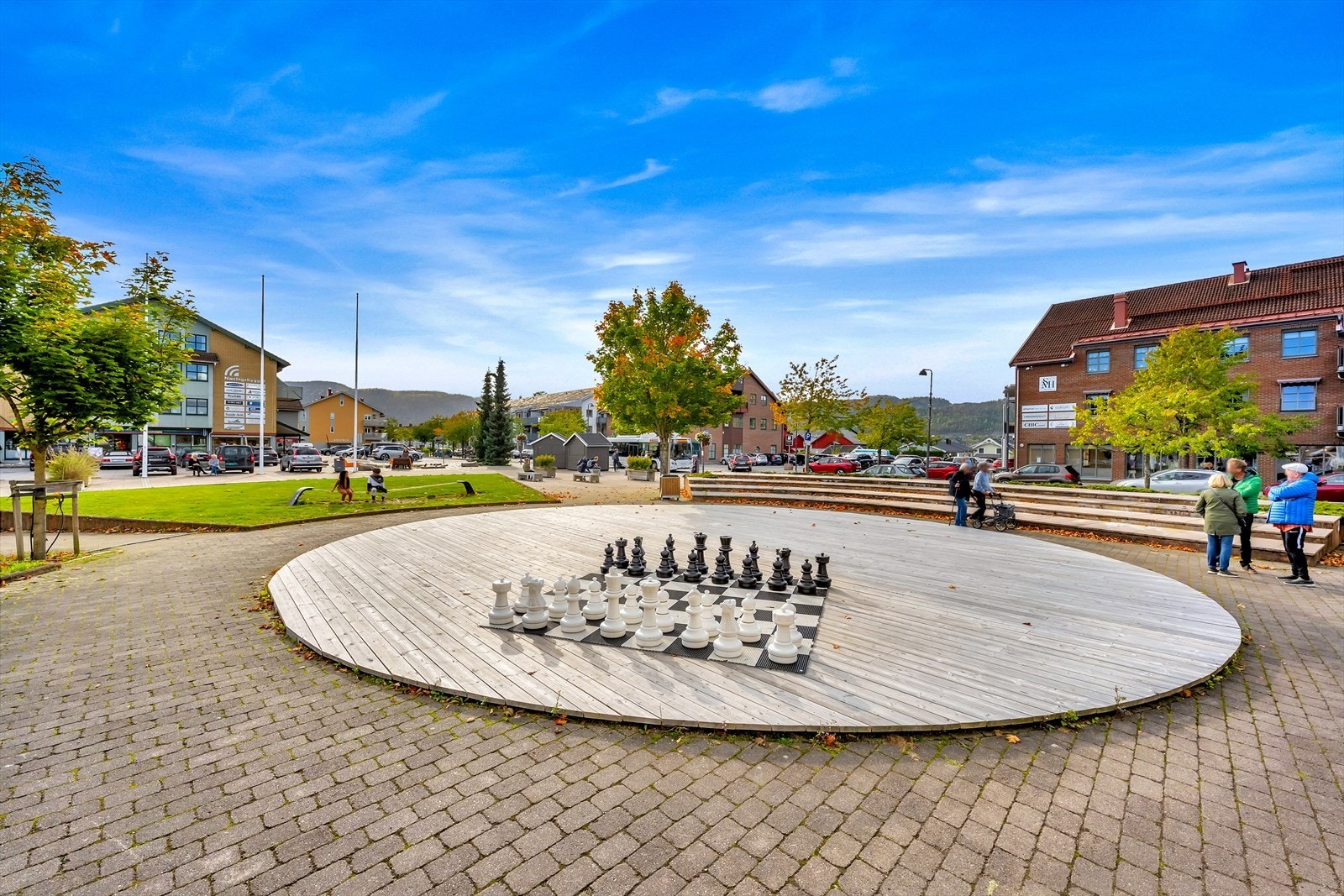Sande sentrum Galleribilde