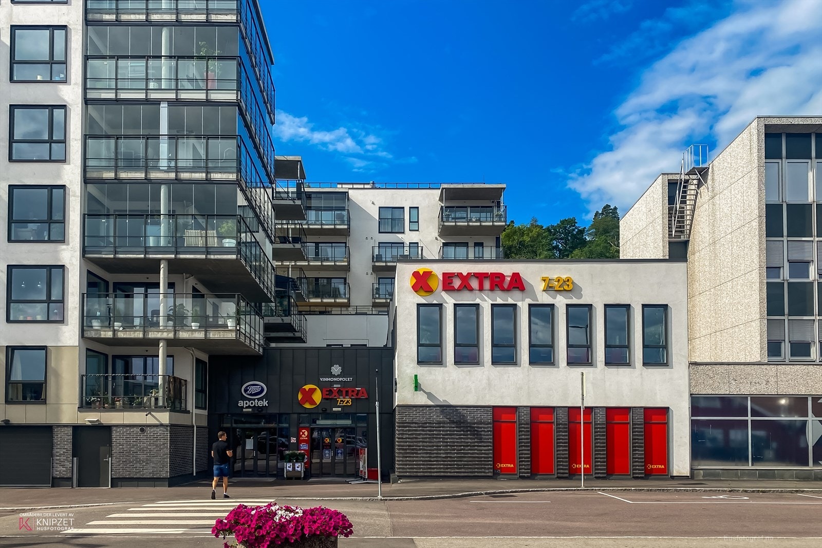 Holmestrand sentrum Galleribilde