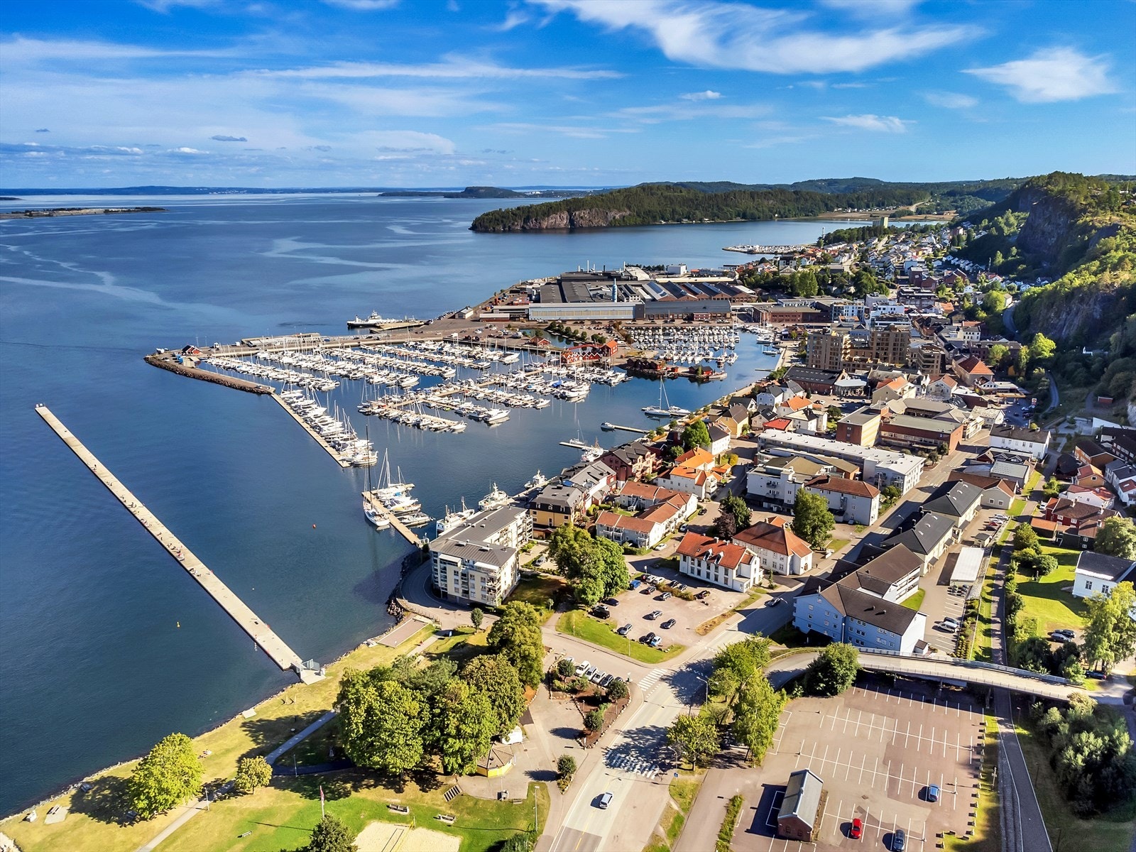Holmestrand brygge Galleribilde