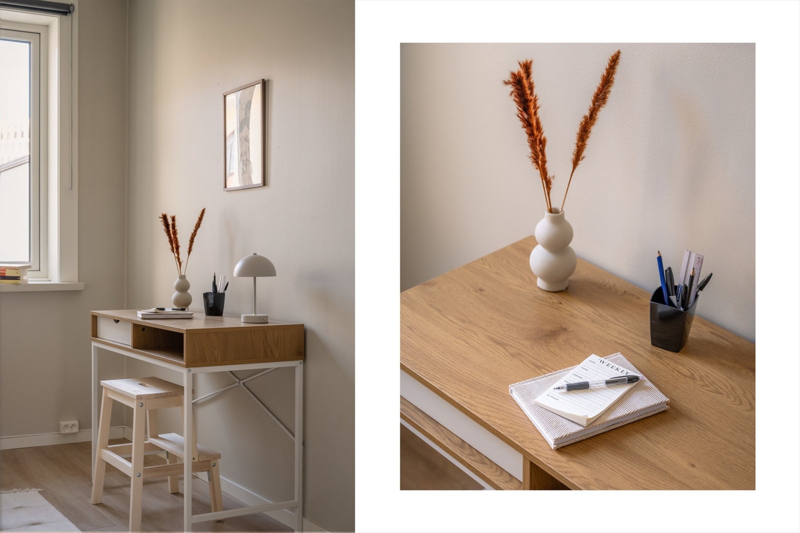 Her kan du fint innrede med både seng, garderobeskap og skrivebord. Galleribilde