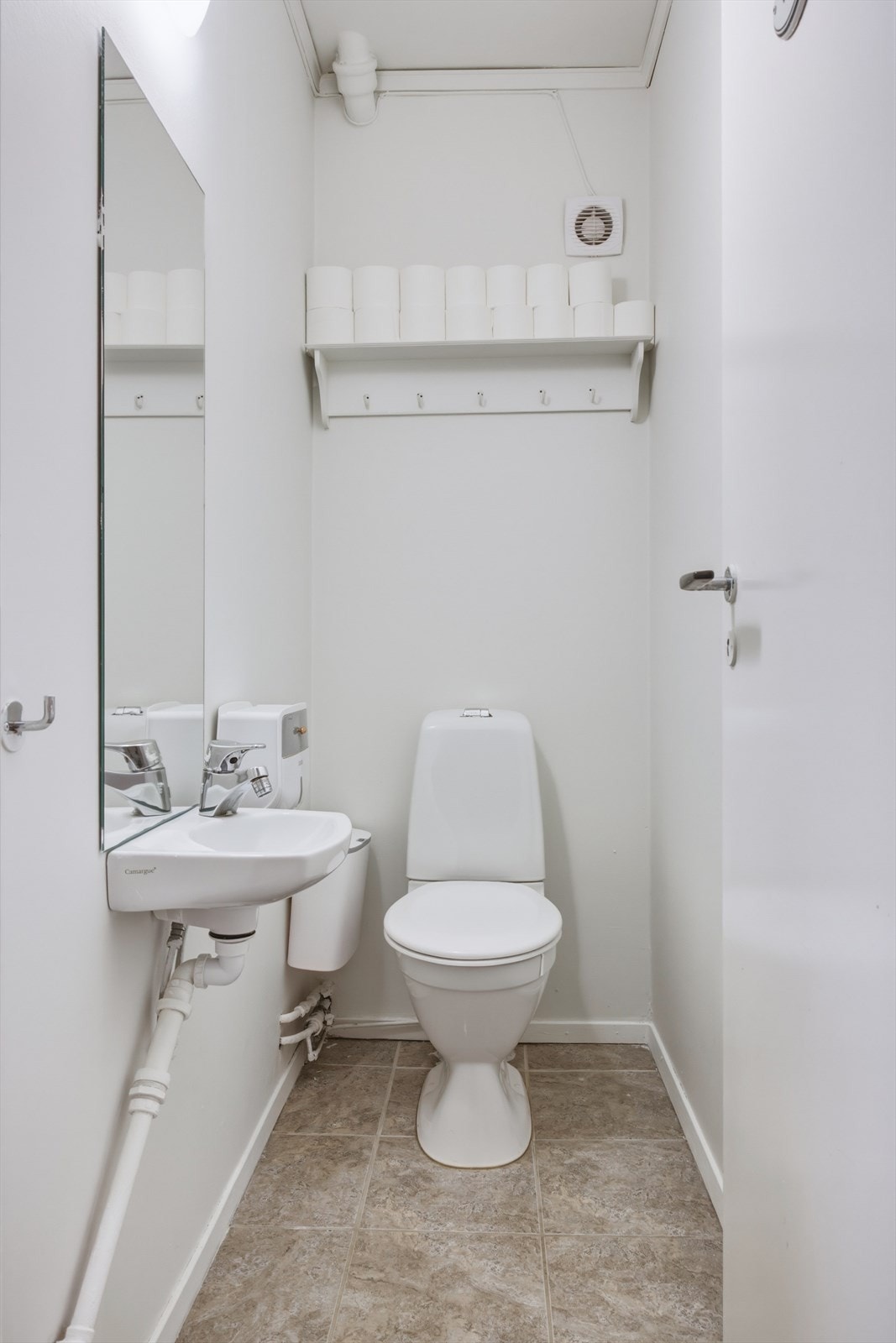 Toalettrom Galleribilde