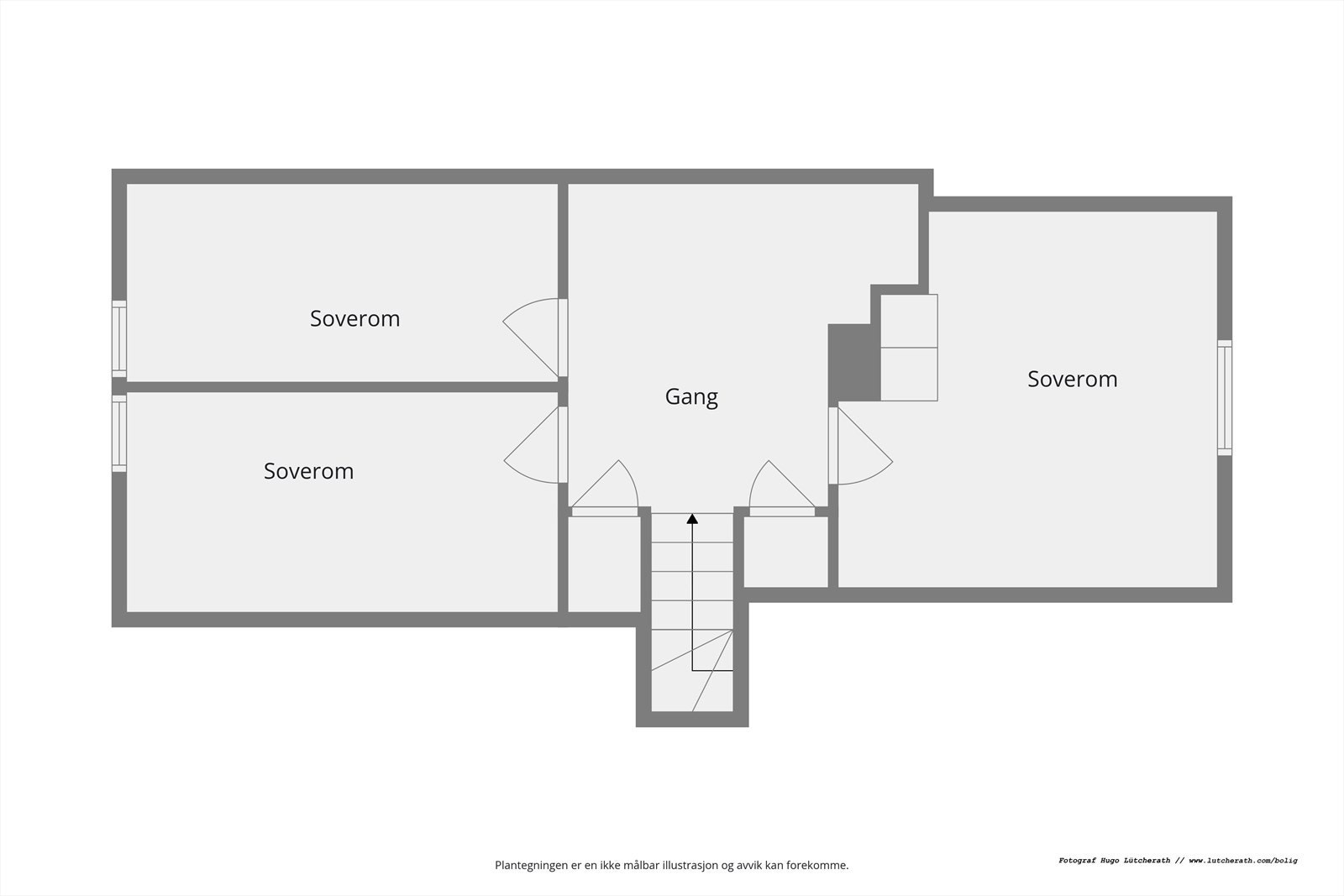 Planskisse 2. etasje Galleribilde