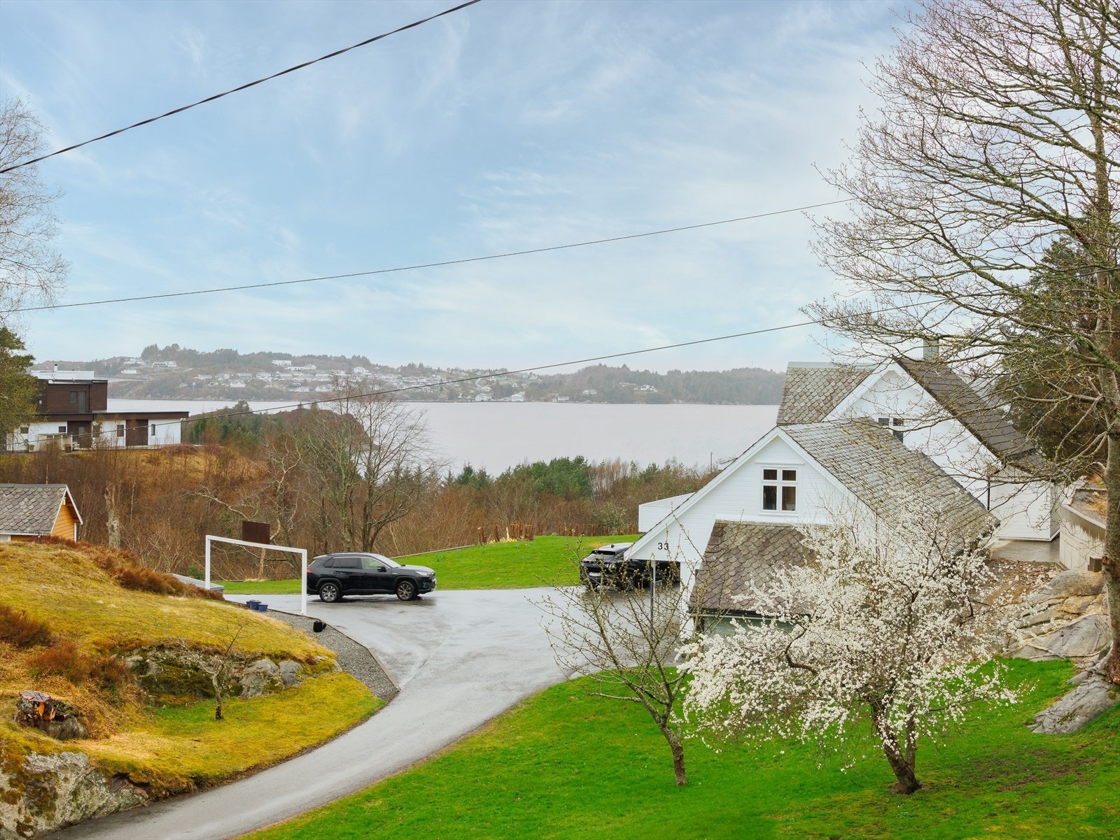 Utsikt fra terrasse Galleribilde