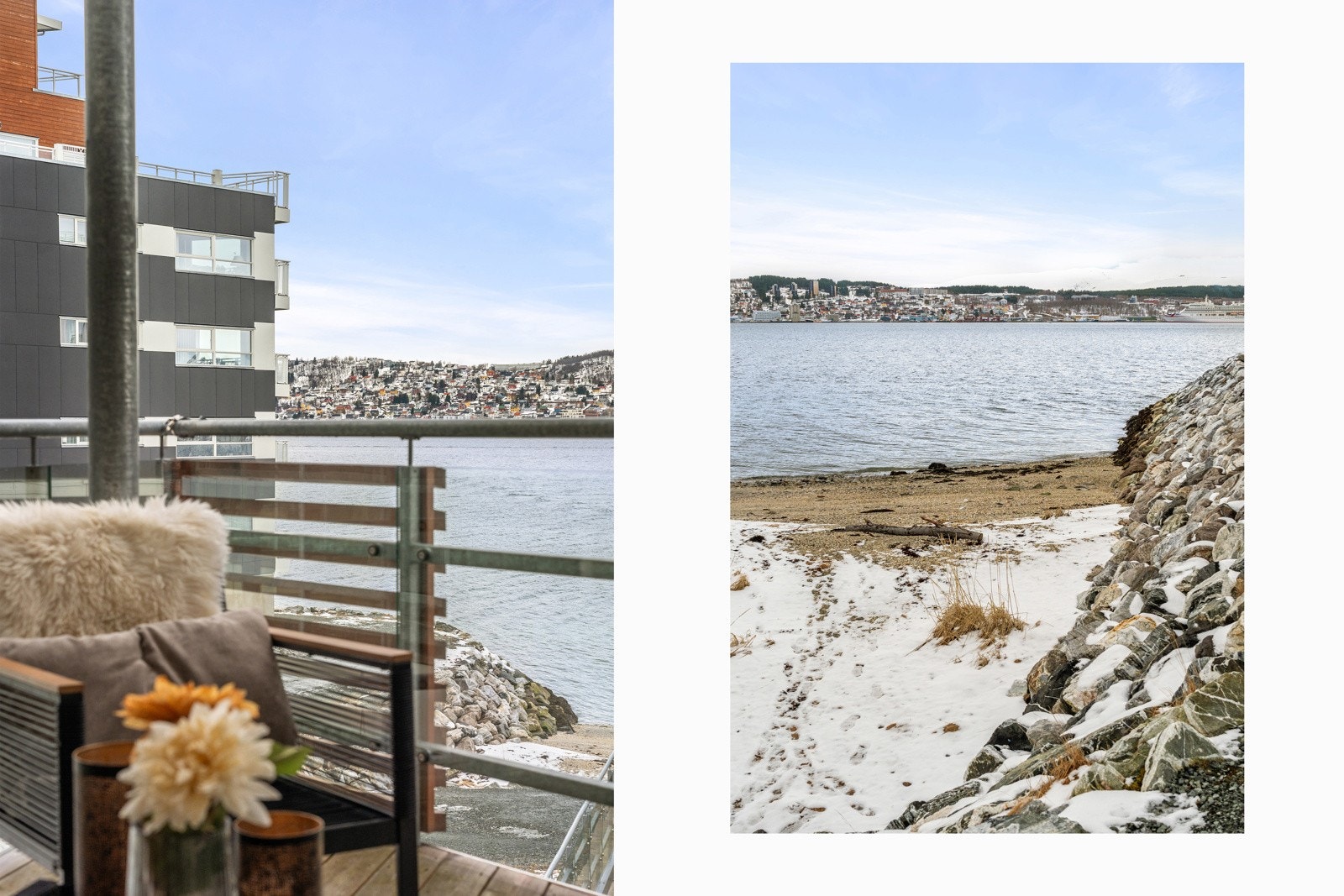 Flott nærområde med nærhet til turstier.