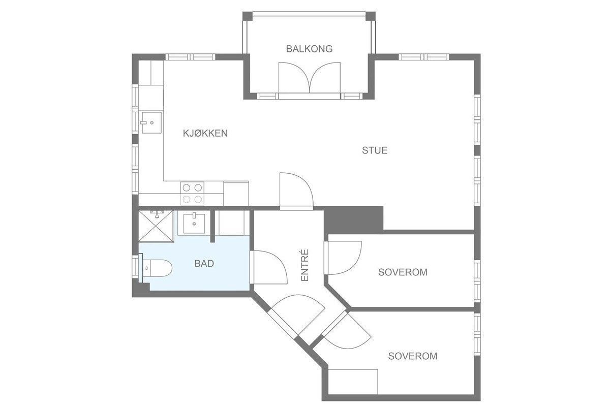 Planløsning Galleribilde