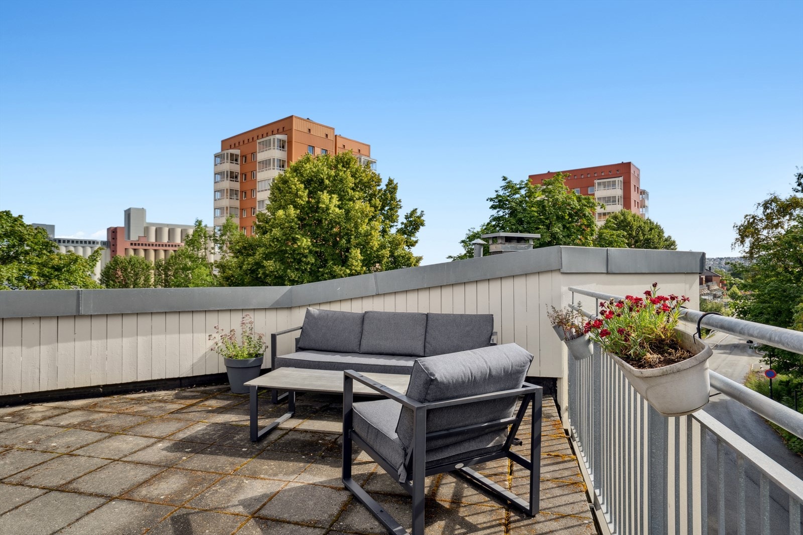 Felles takterrasse for bygget. Galleribilde