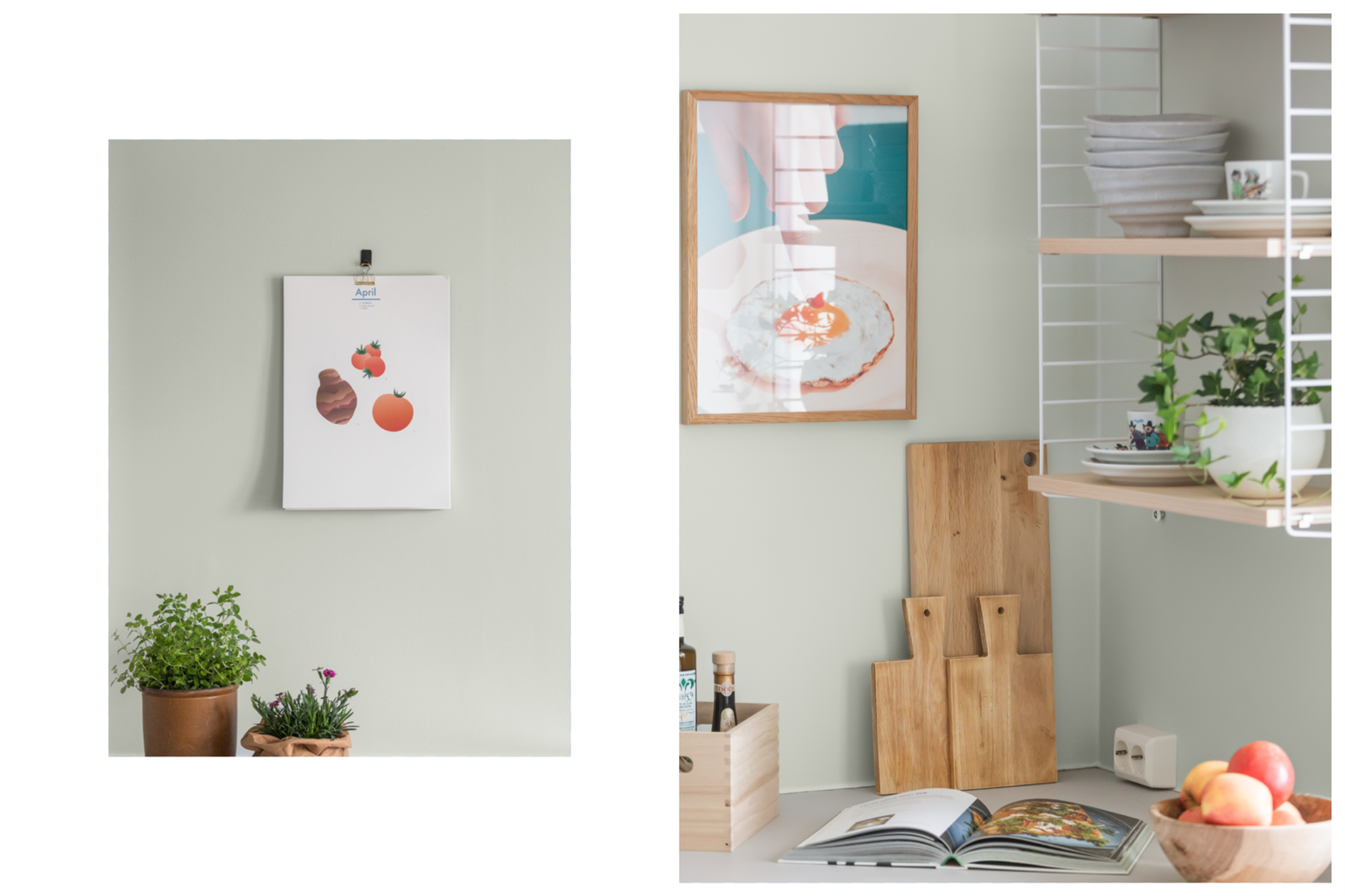 Rikelig med oppbevaringsplass i både skuffer og skap, og en stor benkeplate som gjør matlagingen enkel. Galleribilde