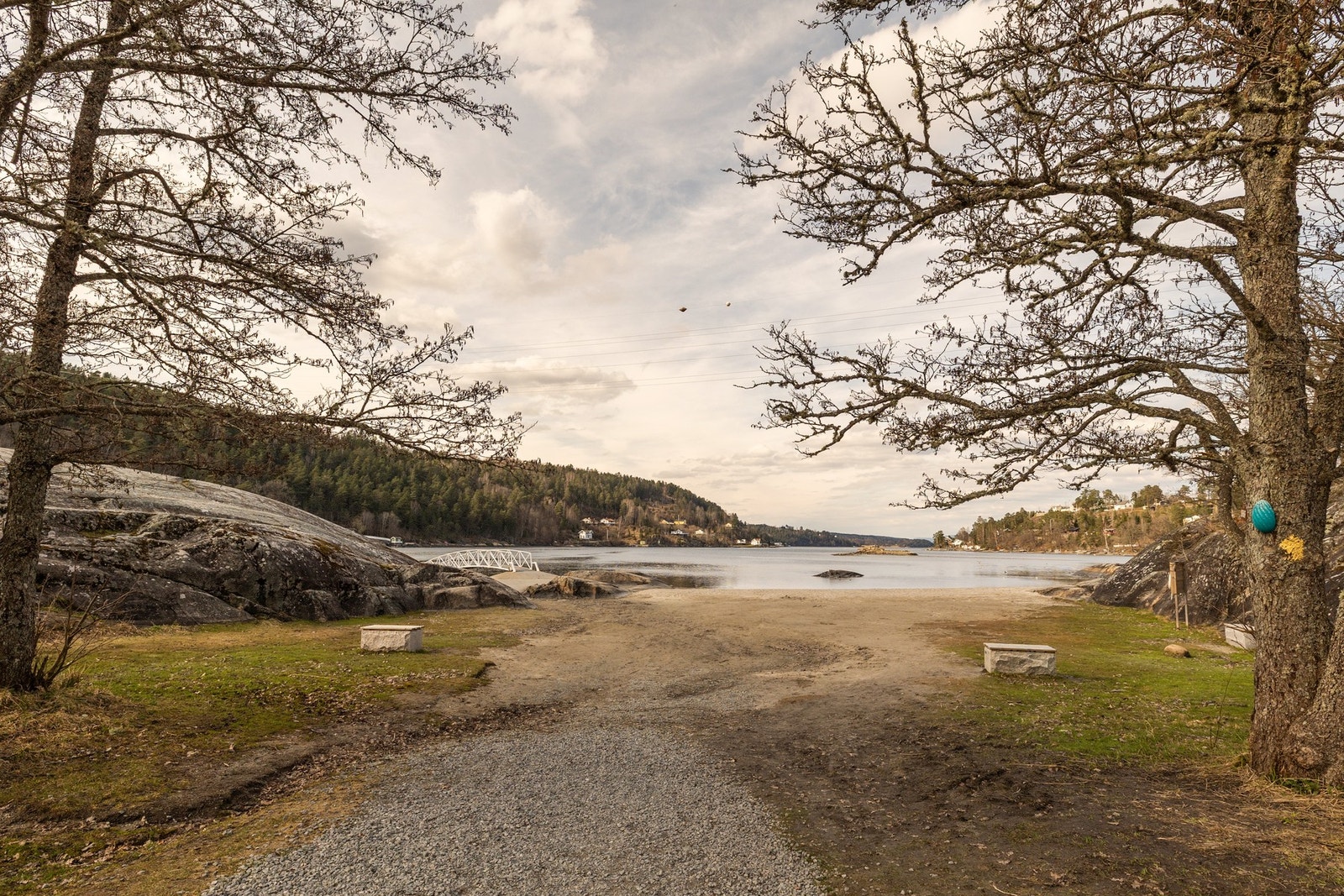 Attraktiv familiestrand på Breivoll. Galleribilde
