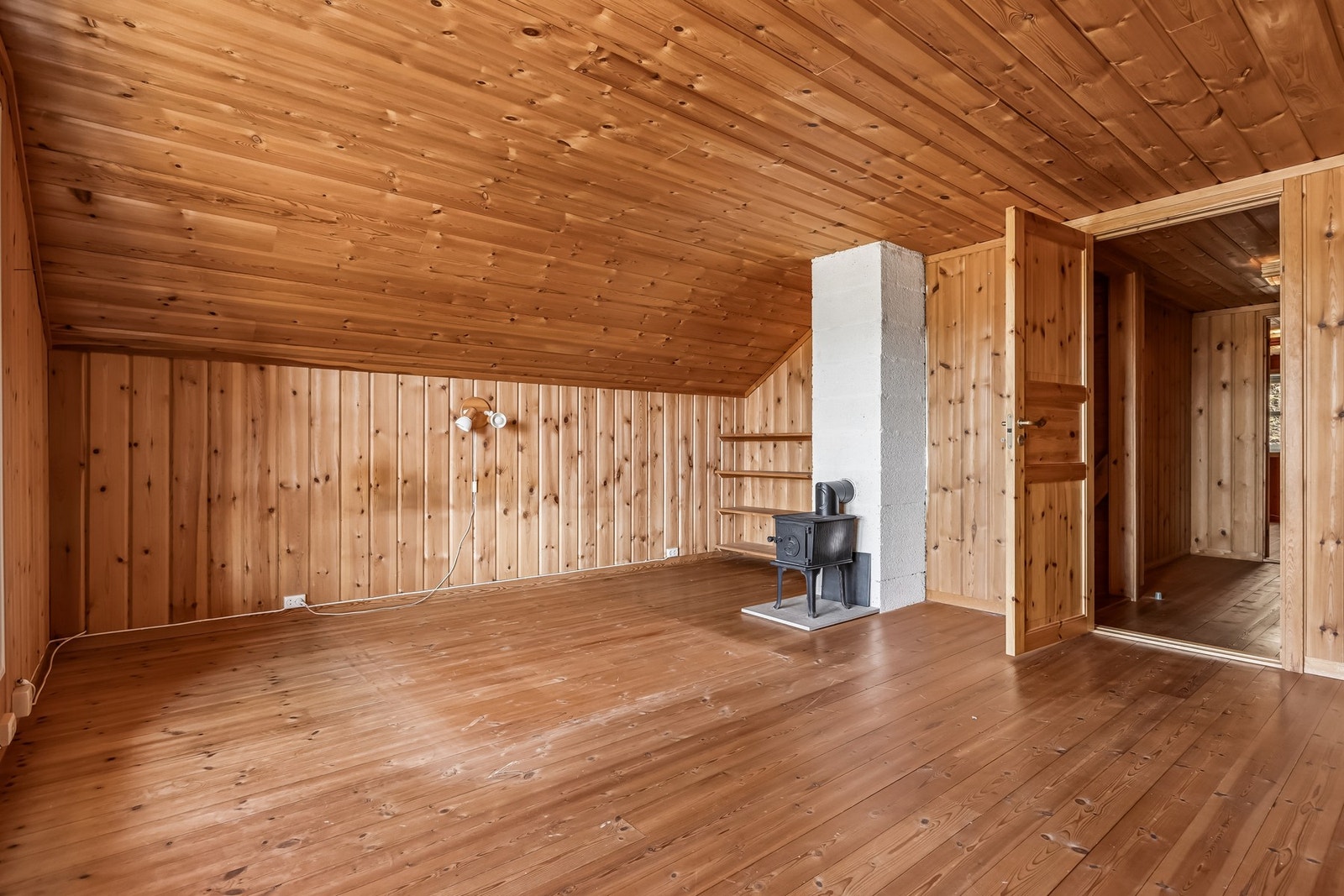 Soverommene i loftsetasjen er på hhv. 19 og 20 kvm. Galleribilde