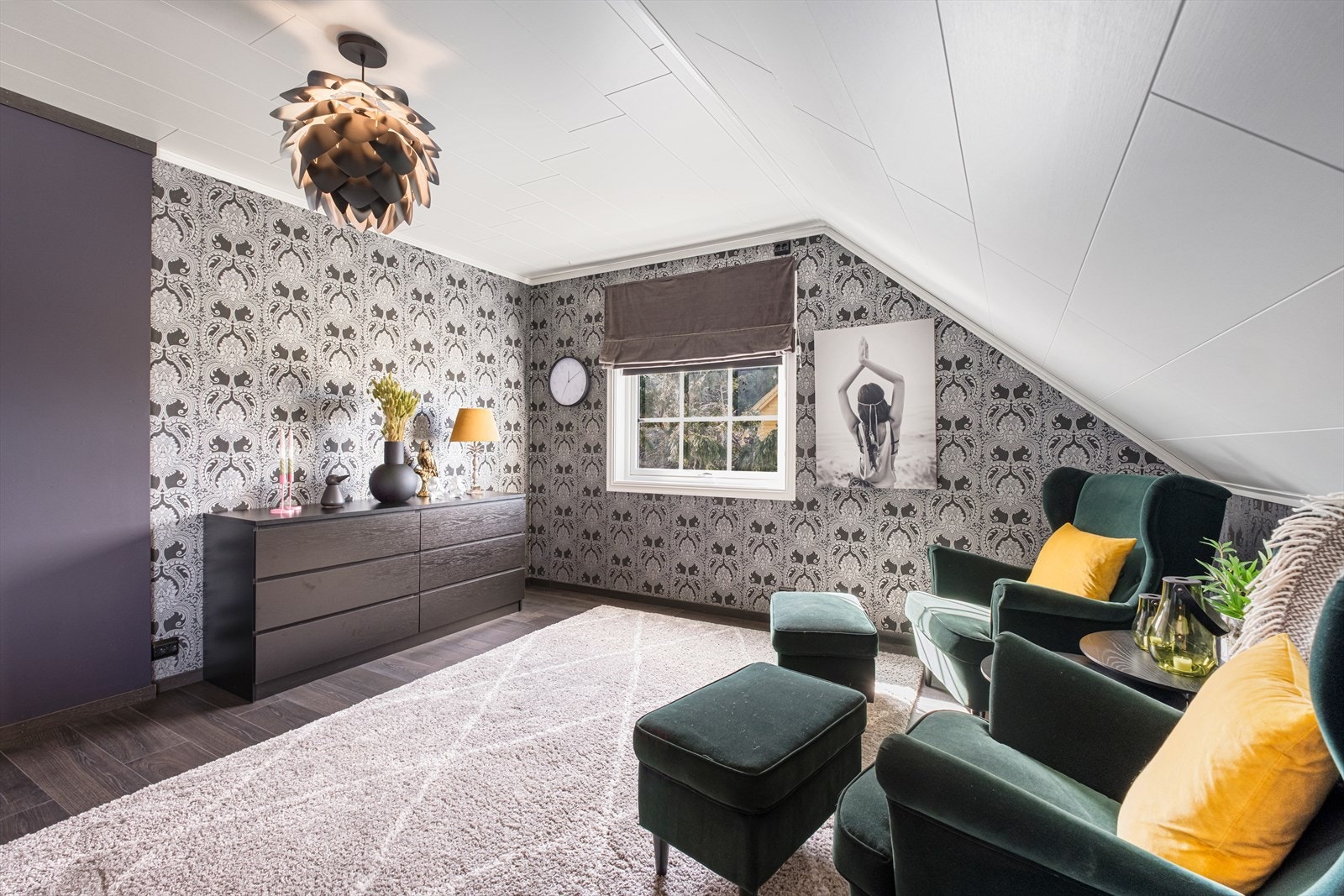 Loft - Hovedsoverom er stort og innbydende Galleribilde