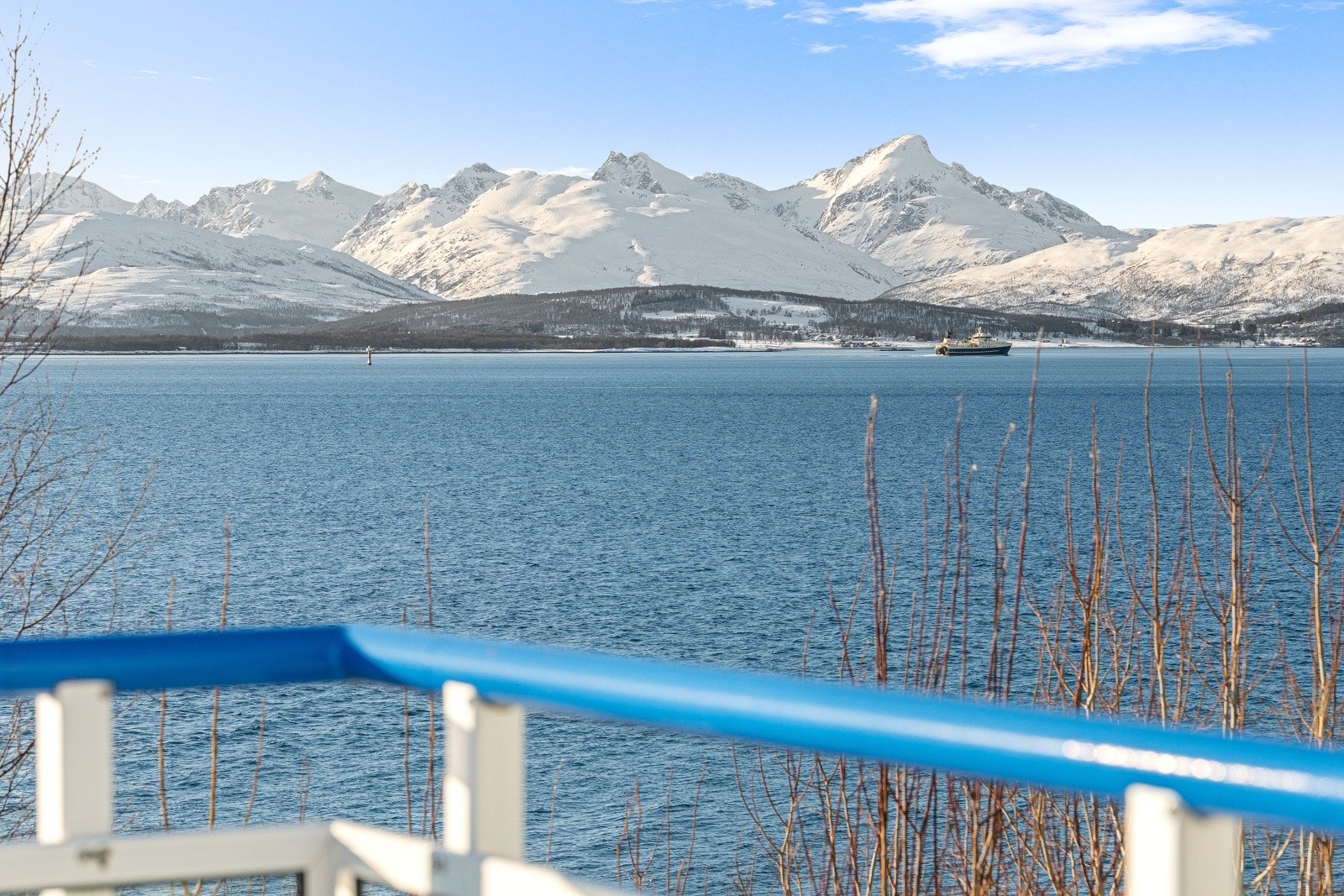 Flott utsikt mot vest!