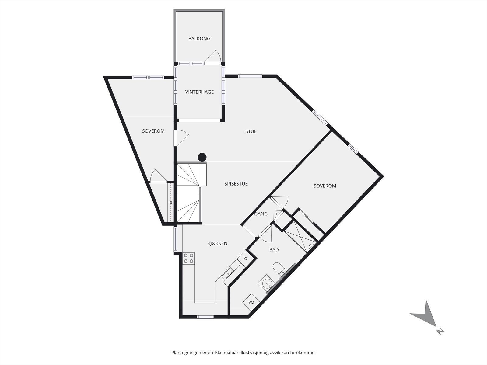 Planskisse | 6. Etasje Galleribilde