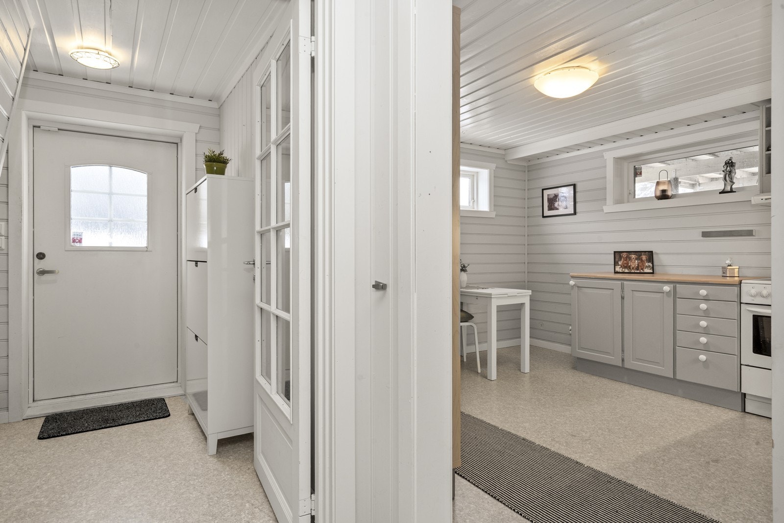 Velkommen inn i den innredede underetasjen. Galleribilde