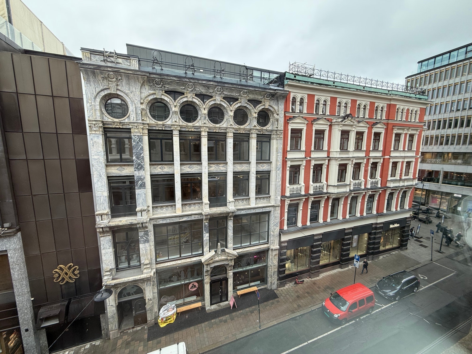 Utsikt fra kontoret Galleribilde