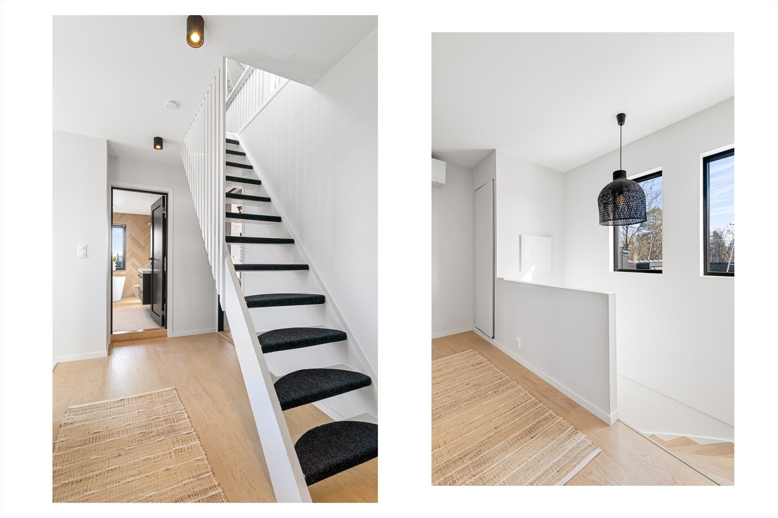 Trapp opp til boligens loftetasje Galleribilde