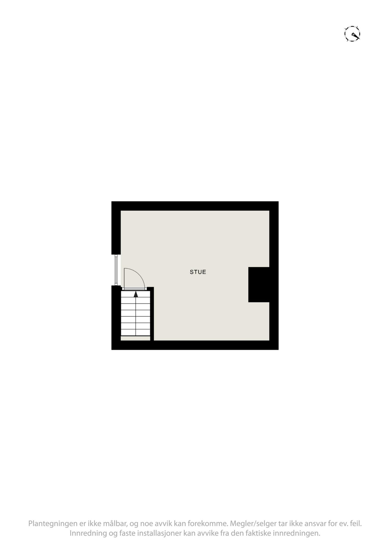 Planløsning loft Galleribilde