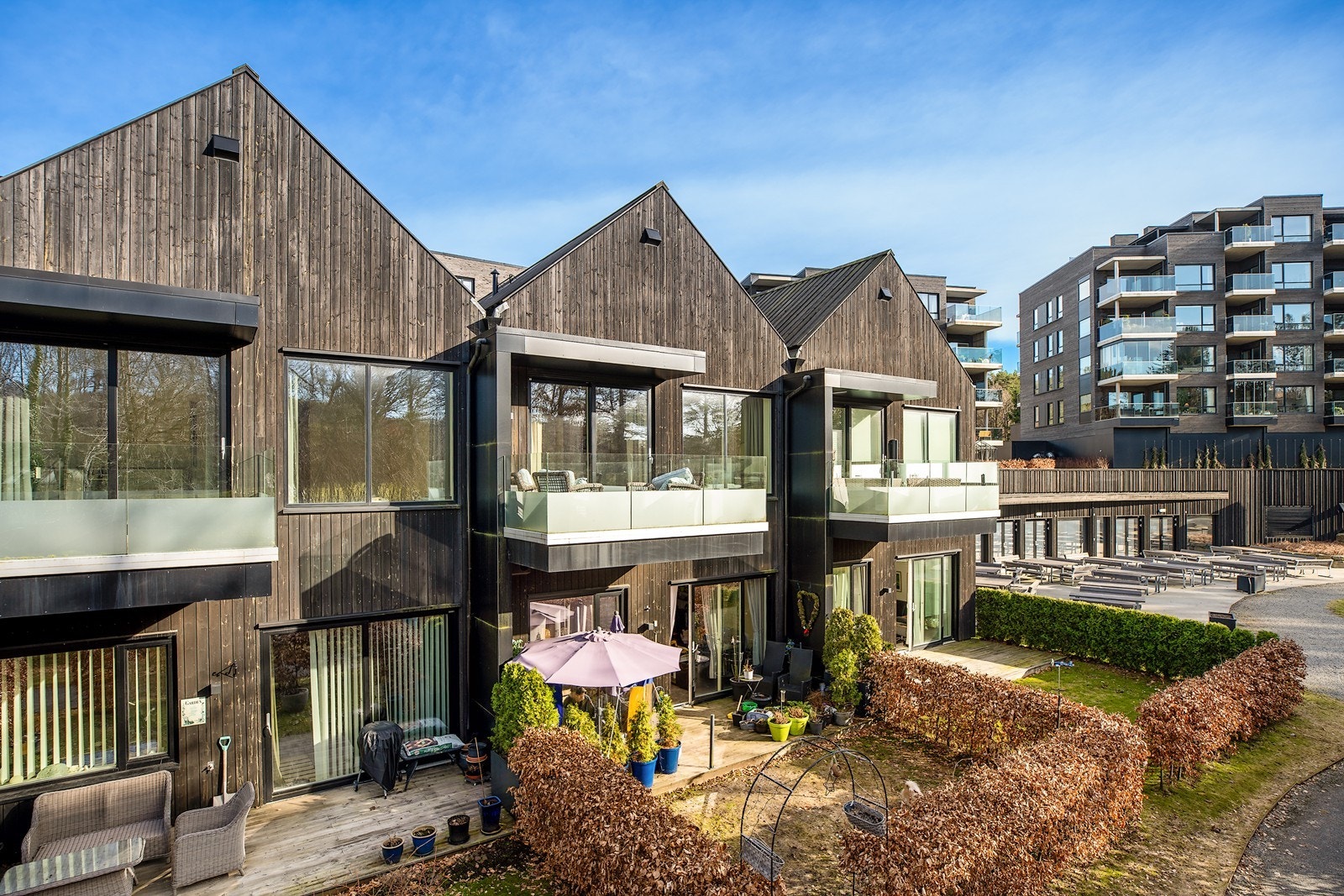 Hyggelig nabolag Galleribilde